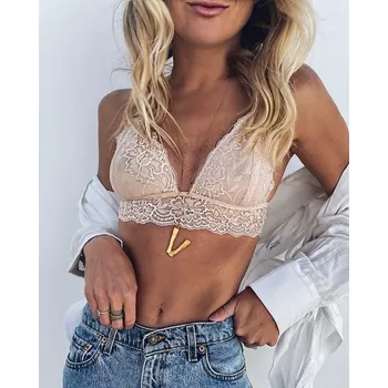 Podprsenka BeChick Béžová krajková podprsenka Bandage Anemone USA