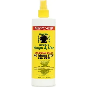 Vlasová regenerace Jamaican - No More Itch Gro Spray - Mango & Lime - sprej proti svědění pokožky hlavy (473ml)