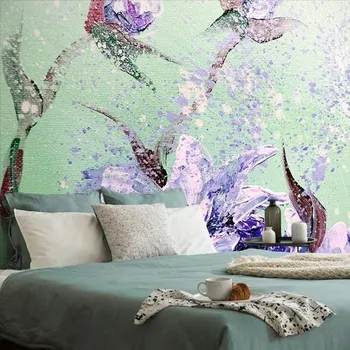 Tapeta Dovido Tapeta malované pivoňky