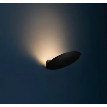 Catellani & Smith Luxusní nástěnné LED svítidlo Lederam WF, Ø25 cm, 2700K, 1x15W Barva: Zlatá