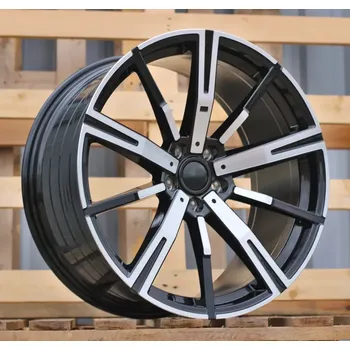 Alu kolo Alu kola Racing Line YF1156, 20x9.5 5x112 ET40, černá + leštění (zátěžová)