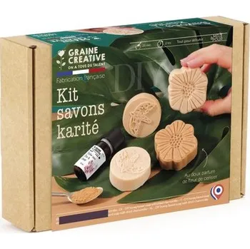 kreativní sada Graine Creative Kreativní sada na výrobu mýdel s bambuckým máslem
