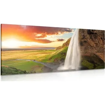 Obraz Dovido Obraz majestátní vodopád na Islandu