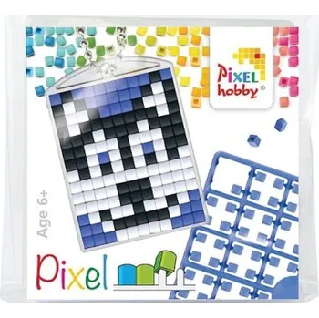 kreativní sada Pixelhobby Pixel klíčenka husky nebo kosatka
