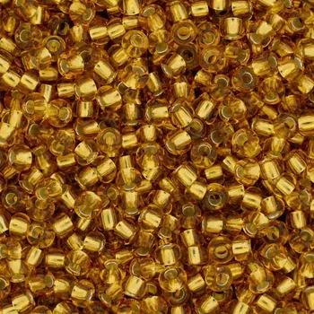 Dětské navlékací korálky PRECIOSA ORNELA Rokajlové korálky - PRECIOSA rokajl 10/0 stříbrný průtah (17050) č. 97