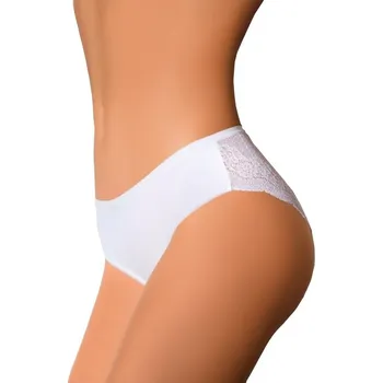 Kalhotky Dámské krajkové kalhotky BBL 065 - bílá - L