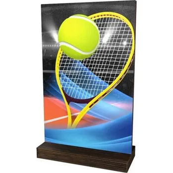 Poháry Bauer Dřevěná plaketa WPLA01M05 | Tenis