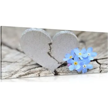 Obraz Dovido Obraz srdíčko na starém dřevě