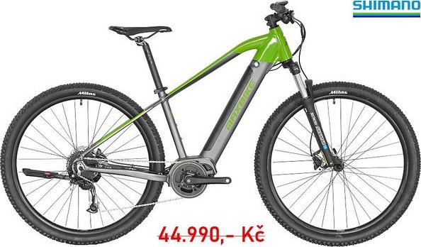 Maxbike Pánské horské elktrokolo Maxbike Frode šedý 2024 - XL ( 180 - 200cm )