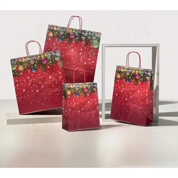 Vánoční papírová taška XMAS - velká