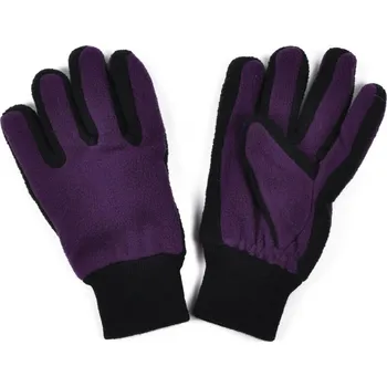 Šála Dámské hezké rukavice fialové