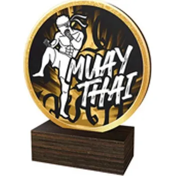 Poháry Bauer Dřevěná plaketa TFRW595 | Bojová umění