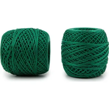 Příze Niťárna Česká Třebová Háčkovací a vyšívací příze Perlovka 85m trávově zelená