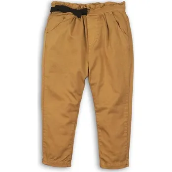 Kalhoty dívčí, Minoti, Kenya 6, hnědá - 86/92 | 18-24m