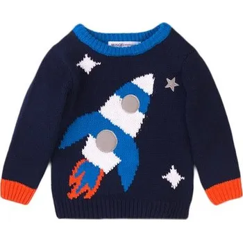 Chlapecký svetr Svetr chlapecký, Minoti, Beam 5, modrá - 86/92 | 18-24m