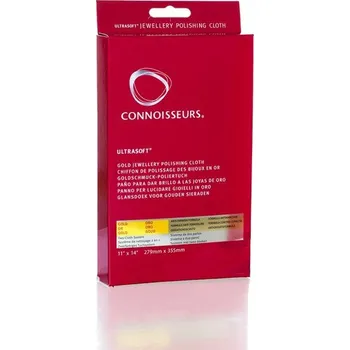 Přípravek na čištění šperků Connoisseurs Čistící utěrka na zlaté šperky 35,5x28cm