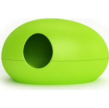 Toaleta pro kočku Poopoopeedo | Toaleta pro kočky - zelená