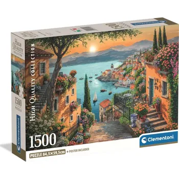 Puzzle Clementoni - Puzzle 1500 Kroky k přístavu