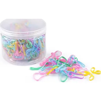 Stoklasa Malé gumičky do vlasů v dóze Barevné