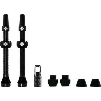 Duše na kolo Muc-Off Sada bezdušových ventilků /Tubeless Valve Kit 44mm/Black-černý