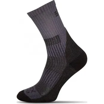 Buďchlap Light Trek ponožky v grafitové barvě