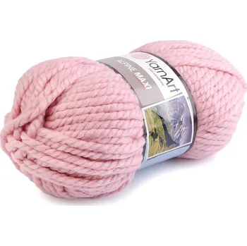 Galanterie Pletací příze 250 g Alpine maxi - 14 (673) pudrová