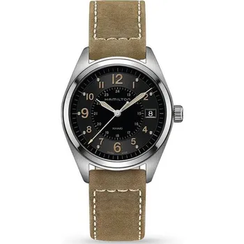 Hodinky Hamilton Khaki Field Quartz H68551833 + 5 let záruka a dárek ZDARMA