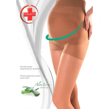 Dámské punčochy Punčocháče dámské medica Mama 108 Gabriella - tělová (neutro) - 4/L