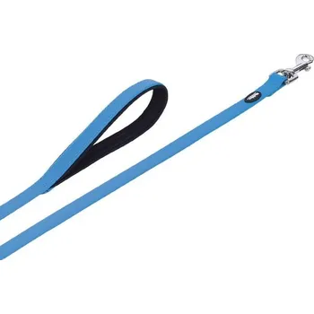 Vodítko pro psa Nobby COVER vodítko pvc světle modrá M/L 1,2m SLEVA 10% VÝPRODEJ