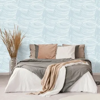 Tapeta Dovido Tapeta jemná modrá abstrakce