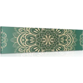 Obraz Dovido Obraz Mandala na tyrkysovém pozadí