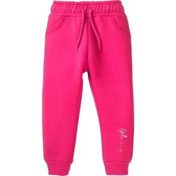 Tepláky dívčí, Minoti, 8GFJOG 4, růžová - 146/152 | 11/12let