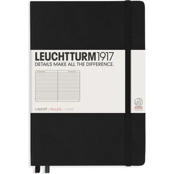 Blok LEUCHTTURM1917 Ruled Medium Hardcover Notebook