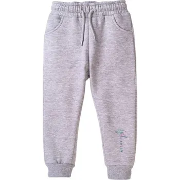 Tepláky dívčí, Minoti, 8GFJOG 2, šedá - 80/86 | 12-18m