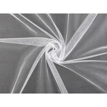 Tyl oděvní PAD s leskem METRÁŽ - 1 bílá