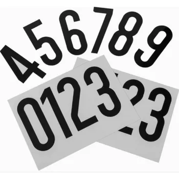 Anglický jazyk Sada startovních číslic LeMieux Magnetic number pack and boards DOPRODEJ