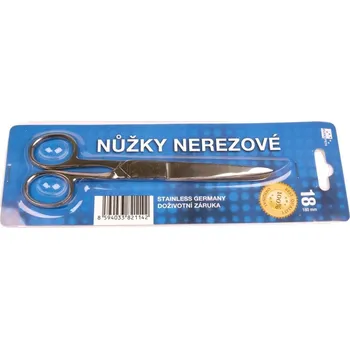 Krejčovské nůžky Nůžky celokovové 18cm
