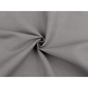 Lněná látka s viskózou METRÁŽ - 9 (22) šedá