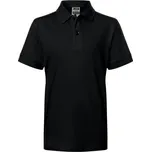 James & Nicholson (Daiber) Dětská polokošile JN070k - Černá | XL