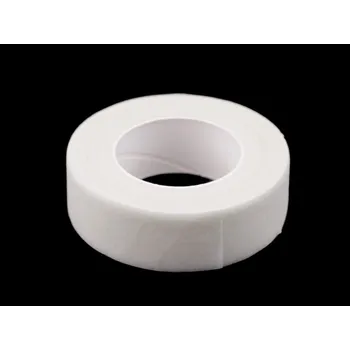 Bytová dekorace Floristická páska šíře 25 mm - 2 bílá