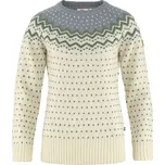 svetr dámský FJÄLLRÄVEN Övik Knit Sweater W Chalk White-Flint Grey - XL