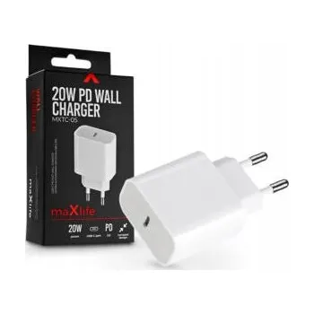 Síťová nabíječka XO USB typ C pro Apple 3000 mA 5 V bílá