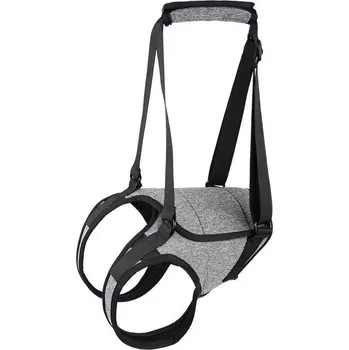 Obleček pro psa TopTechnology Auxiliární popruh pro zadní nohy psa - dekompresní cestovní pás pro starší a zraněné psy, velikost: M