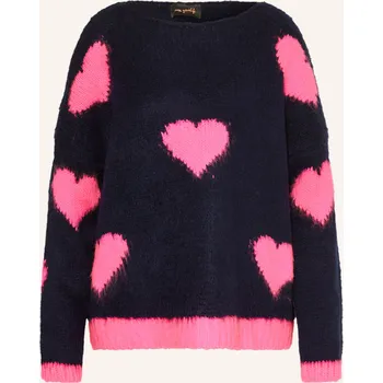 Dámský svetr Miss Goodlife Dámský Svetr, tmavě modrá / růžová, 36