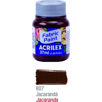 Výtvarná barva Barva na textil 37ml 807 Jacaranda