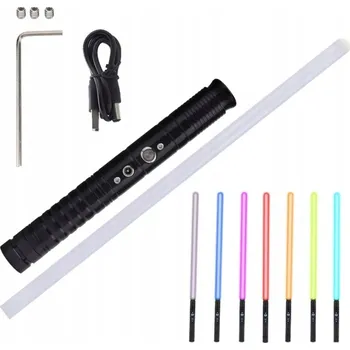 Figurka SVĚTELNÝ MEČ STAR WARS 7 BAREV SVÍTÍCÍ SE ZVUKEM