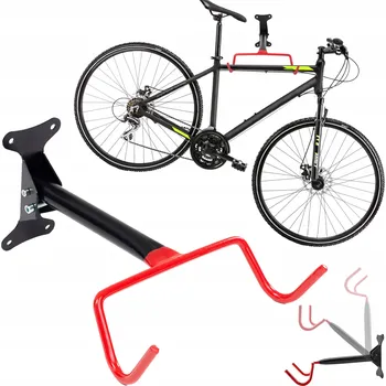 Věšák Nástěnný držák na kolo Be-active 25 kg černý