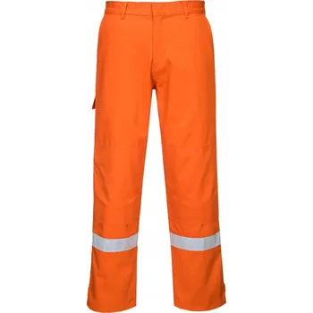 Dámské nehořlavé kalhoty Bizweld Work Portwest FR445 ORR vel. XL