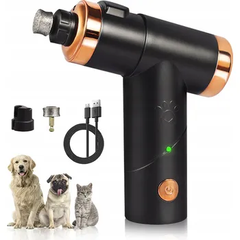 ELEKTRICKÝ ZASTŘIHOVAČ DRÁPKŮ PRO PSY A KOČKY, BEZDRÁTOVÝ, LED SVĚTLO, 2 RYCHLOSTI