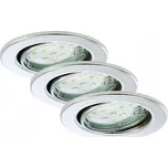 Bodová světla kulatý Briloner stříbrná